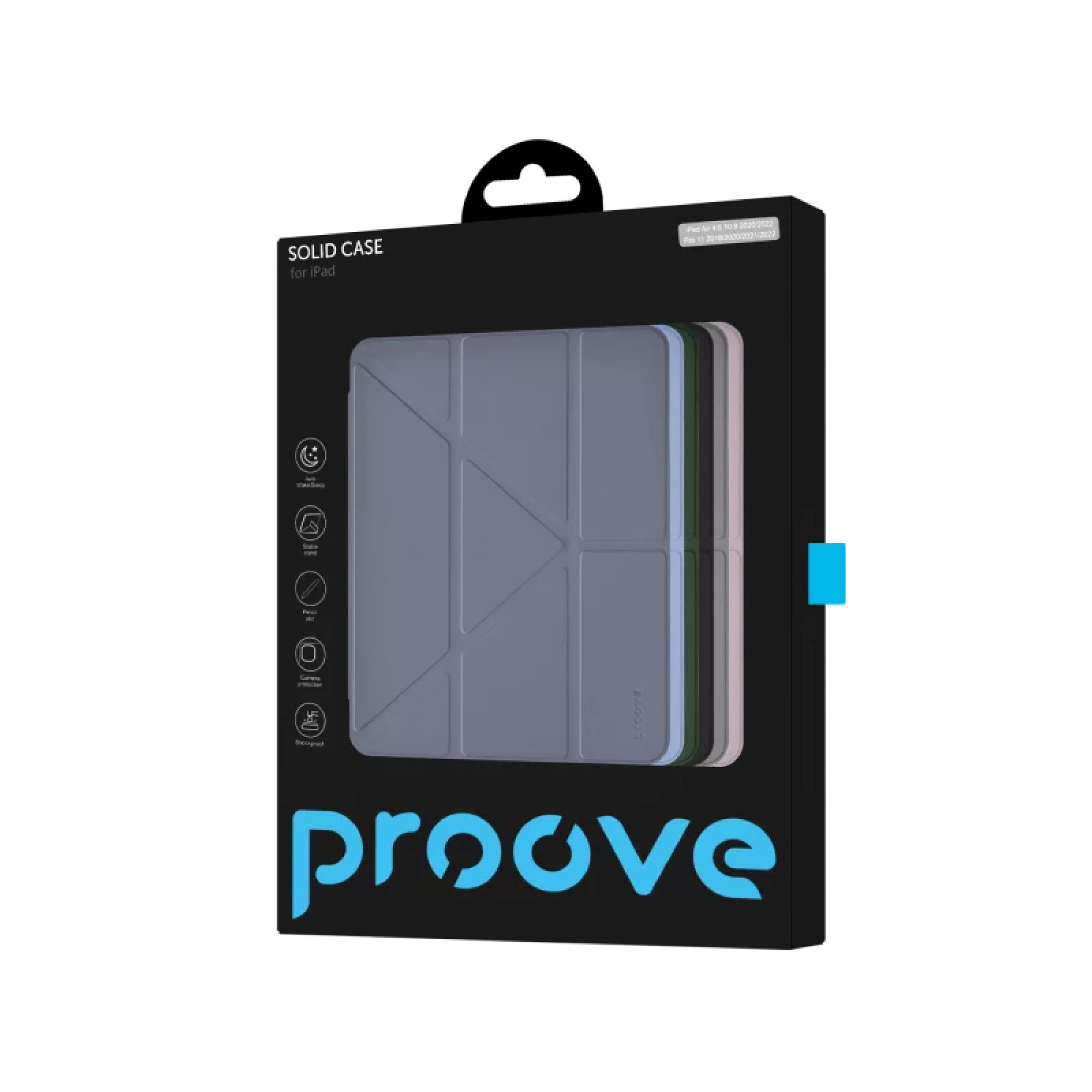 Чохол Proove Solid Case iPad 10.2" 2019/2020/2021 (black)